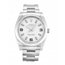 Rolex Air-King White Quarter Arabic 114200