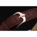 Rolex Cellini Gold Dial And Bezel Stainless Steel Case Brown Leather Strap 622840