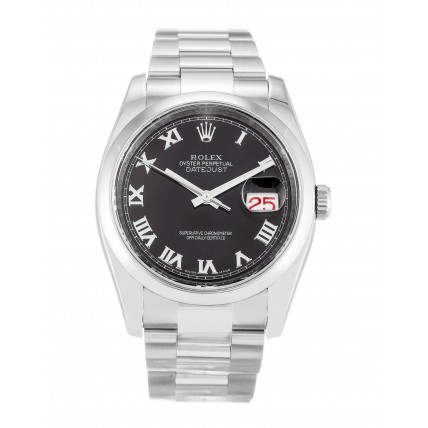 Rolex Datejust Black Dial 116200