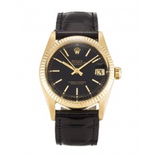 Rolex Datejust Black Dial Mid-Size 6827