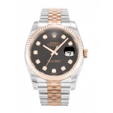 Rolex Datejust Black Diamond Dial 116231