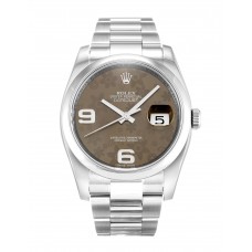 Rolex Datejust Brown Floral Dial 116200
