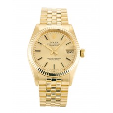 Rolex Datejust Champagne Dial Mid-Size 6827