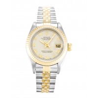 Rolex Datejust Lady Ivory Dial 69173