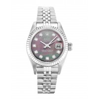 Rolex Datejust Lady Pearl Black-Diamond Dial 79174