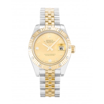 Rolex Datejust Lady Pearl-Champagne Diamond Dial 179313