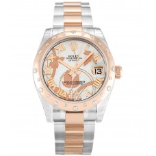 Rolex Datejust Lady Pearl White Floral Dial 178341