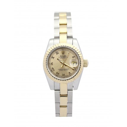 Rolex Datejust Lady Yellow Gold Dial 179163