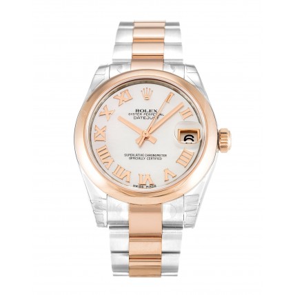 Rolex Datejust Mid-Size Pearl-White Dial 178241