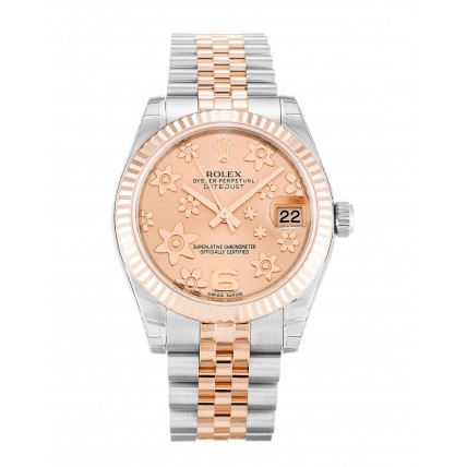 Rolex Datejust Mid-Size Pink Floral Dial 178271