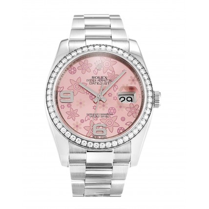 Rolex Datejust Pink Floral Dial 116244