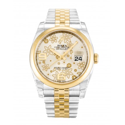 Rolex Datejust Silver Floral Dial 116203 Rolex Datejust Silver Floral Dial 116203