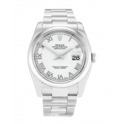 Rolex Datejust White Dial 116200