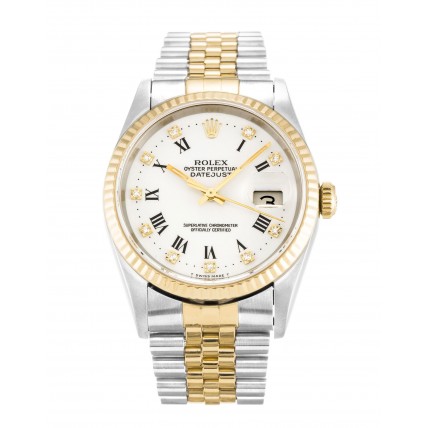 Rolex Datejust White Dial 16233