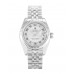 Rolex Datejust Lady Silver Diamond Dial 179174