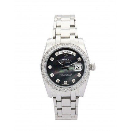Rolex Day-Date Black Dial 118346