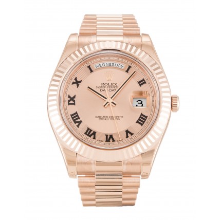 Rolex Day-Date II Rose Dial 218235