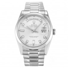 Rolex Day-Date II Silver 218239