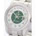Rolex Day-Date Green and Silver Dial 118346