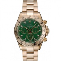 Rolex Cosmograph Daytona Green Dial Rose Gold Case And Bracelet 1454244 Rolex Cosmograph Daytona Green Dial Rose Gold Case And Bracelet 1454244