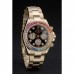 Rolex Daytona Cosmograph Rainbow Crystals Bezel Rose Gold Strap Black Dial 80251