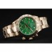 Rolex Cosmograph Daytona Green Dial Rose Gold Case And Bracelet 1454244
