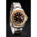Rolex GMT Master II Gold Colored Ceramic Bezel Brown Dial Watch