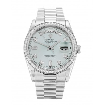 Rolex Day-Date Blue Dial 118346