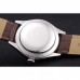 Rolex Cellini White Dial Stainless Steel Case Brown Leather Bracelet 622723
