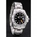Rolex Swiss Explorer Stainless Steel Bezel Black Dial Watch