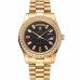 Rolex Day-Date Diamonds And Rubies Black Dial Yellow Gold Bracelet 1454101