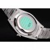 Rolex DayDate Stainless Steel Ribbed Bezel Silver Dial 41995