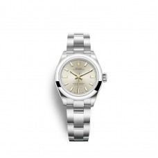 Rolex Oyster Perpetual 28mm Silver