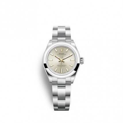 Rolex Oyster Perpetual 28mm Silver