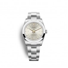 Rolex Oyster Perpetual 34mm Silver