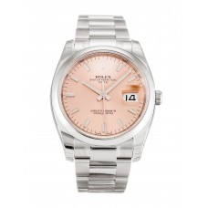 Rolex Oyster Perpetual Date 34mm Salmon 115200
