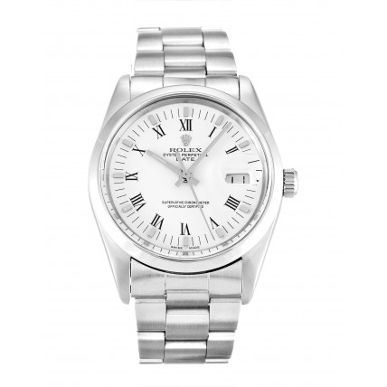 Rolex Oyster Perpetual Date 34mm White 15000