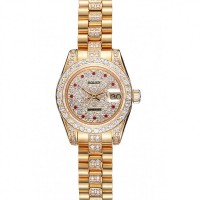 Rolex DateJust Diamond Dial Gold 622023 Rolex DateJust Diamond Dial Gold 622023