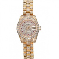 Rolex DateJust Diamond Dial Gold 622024
