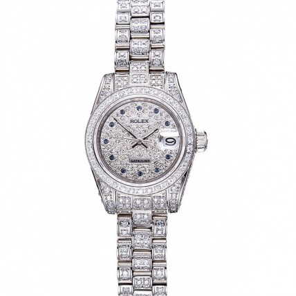 Rolex DateJust Diamond Dial Stainless Steel 622022
