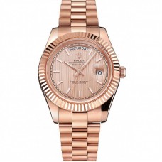 Rolex Day-Date 40 Rose Gold Etched Dial Rose Gold Case And Bracelet Rolex Day-Date 40 Rose Gold Etched Dial Rose Gold Case And Bracelet