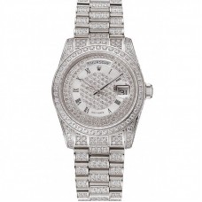 Rolex Day-Date Diamond Pave Dial Diamond Case Diamond Bracelet 1453950 Rolex Day-Date Diamond Pave Dial Diamond Case Diamond Bracelet 1453950