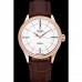Rolex Cellini Time Gold Case White Dial Brown Leather Bracelet  622655