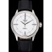 Rolex Cellini Time Silver Case White Dial Black Leather Bracelet  622653