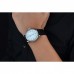 Rolex Cellini Time Silver Case White Dial Black Leather Bracelet  622653