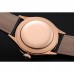 Rolex Cellini Time Rose Gold Case Black Dial Black Leather Bracelet  622656