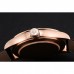 Rolex Cellini Time Rose Gold Case Black Dial Black Leather Bracelet  622656