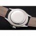 Rolex Cellini Time Silver Case Black Dial Black Leather Bracelet  622654