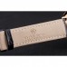 Rolex Cellini Black Dial Rose Gold Case Black Leather Strap