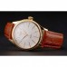 Rolex Cellini White Guilloche Dial Gold Case Light Brown Leather Strap Rolex Cellini White Guilloche Dial Gold Case Light Brown Leather Strap